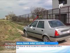 Tradiţionala Dacie, varinata electrică! Un drum de 100 de kilometri îl costă pe proprietar 5 lei