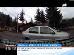 Şoferul furios care a înfruntat tiriştii, internat la psihiatrie