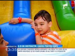 O zi de distracţie, cadou pentru copiii din familii defavorizate