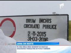 Iarna în toată regula în cele mai multe zone montane