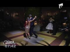 Familia Obama, show pe ringul de dans