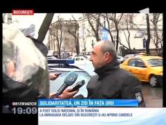 Clădirea Guvernului s-a luminat în culorile Belgiei