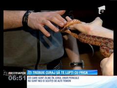 Cum să te lupți cu frica