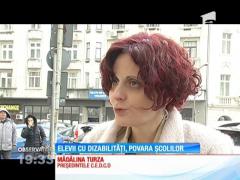 Elevii cu dizabilităţi, o povară pentru un sistemul nostru educaţional