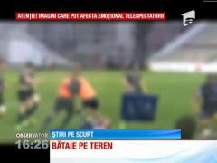 Bătaie generală la un meci de rugby între echipele marinei militare din Franţa şi Marea Britanie
