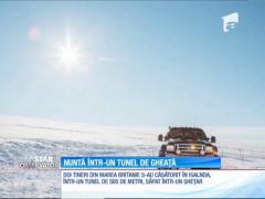 Doi tineri din Marea Britanie s-au căsătorit într-o peşteră de gheaţă