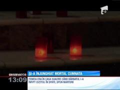 Un tânăr din Roman şi-a înjunghiat mortal cumnata însărcinată