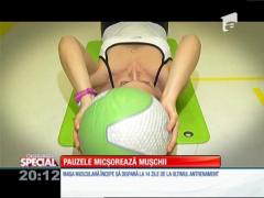Special! Pauzele micşorează muşchii