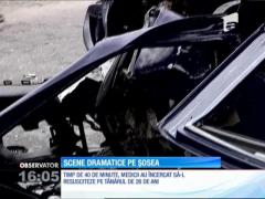 Mașina unui tânăr din Galați a intrat pe contrasens, fără nicio explicaţie