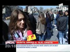 Special! Corsetul este secretul dureros al taliei de viespe