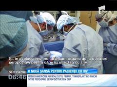 Premieră medicală în SUA! Un pacient seropozitiv a primit ficatul unui alt bolnav infectat cu HIV