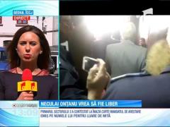Neculai Onţanu, primarul sectorului 2, a cerut să-i fie anulat mandatul de arestare