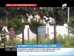 Un român din Italia și-a ucis soția și bebelușul si apoi s-a sinucis