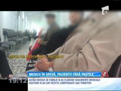 Medicii de familie în grevă, pacienții fără pastile