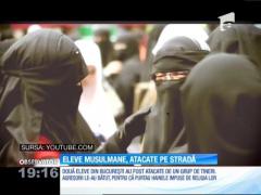 Două eleve musulmane, atacate în centrul Capitalei