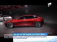 Cea mai ieftină mașină electrică Tesla