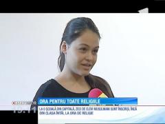 La o școală din Capitală, zeci de elevi mulsumani sunt înscriși la ora de religie