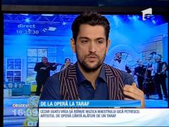 Cezar Ouatu, de la operă la taraf