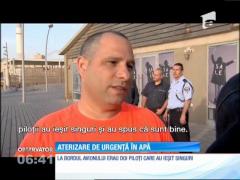 Un avion de mici dimensiuni a aterizat forţat în Marea Mediterană