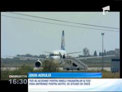 Eroii de la bordul avionului deturnat în Cipru