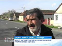 Drumul Vinului poate fi străbătut doar în șir indian!