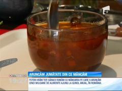 Aruncăm jumătate din ce mâncăm”. 5 milioane de tone de alimente ajung la groapa de gunoi