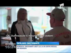 Întâlnire emoționantă cu inima fiului ei!