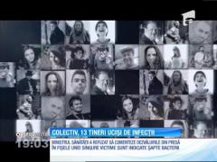 Cel puţin 13 dintre victimele de la Colectiv au fost ucise de bacteriile luate din spital!