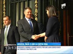 Laura Codruţa Kovesi, încă 3 ani la șefia DNA