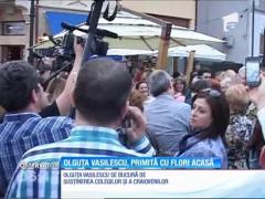 Olguţa Vasilescu se bucură de concediu şi de libertate, după ce a scăpat de arestul la domiciliu