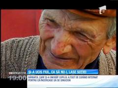 Bărbatul din Buzău, care și-a ucis fiul, a vrut să-şi pedepsească soţia care-l părăsise