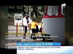 Un copil a fost umilit de un vatman, în centrul Iaşiului