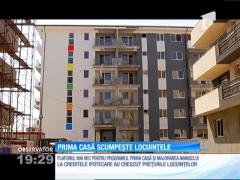 Programul Prima Casă scumpeşte locuinţete