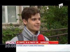 Special! Cărțile tratează pacienții care suferă de depresii sau de atacuri de panică