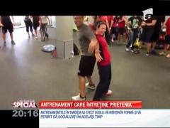 Special! Exerciții pentru cuplurile sau prietenii care vor să se antreneze împreună