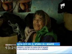 Un bărbat şi-a declarat soţia moartă ca să-i ia ajutorul de înmormântare