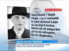 Clipul "Despre Smerenie", al trupei TAXI, scos de pe Internet