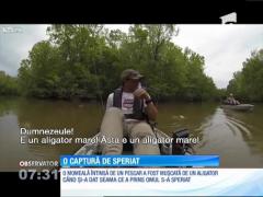 O captură de speriat i-a dat fiori unui pescar