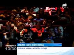 A început cea de-a 25-a ediţie a Festivalului Internaţional de Film - Dakino