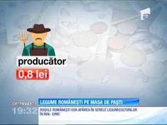 De Paşte, punem pe masă ouă roşii, miel şi multă verdeaţă. Legumicultorii se mândresc cu recolta pe care o pregătesc, de sărbători