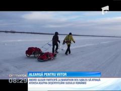 Au alergat 563 de kilometri la Cercul Polar pentru viitor