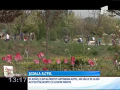 A început Şcoala Altfel! Elevii au înlocuit sălile de curs cu tot felul de locuri inedite