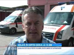 La Arad, o adolescentă a îndurat ore de groază, în curtea unei şcoli. A fost abuzată de un vecin, pe care l-a întâlnit la magazinul de la bloc