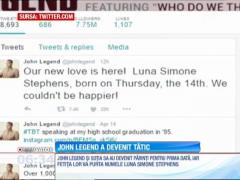 John Legend a devenit tată
