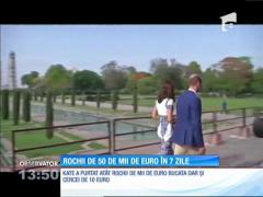 Ducesa de Cambrigde a purtat rochii si bijuterii în valoare de 50.000 de euro, în cele şapte zile de vizită oficială în India