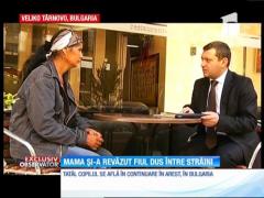 Copilul răpit de tatăl pakistanez și-a văzut mama