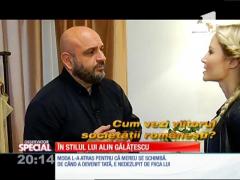 Special! Viața lui Alin Gălățescu, în afară de analist de modă
