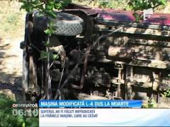 Un şofer din Gorj şi-a găsit sfârşitul într-o râpă