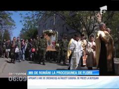 Credincioşii ortodocşi sărbătoresc astăzi Floriile