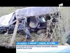 Un călugăr din Suceava a ucis doi oameni, într-un accident sângeros